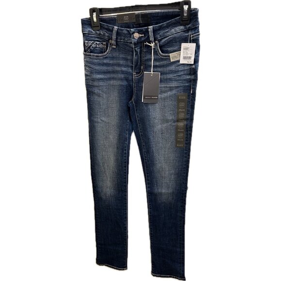 Buckle Denim - Buckle Black BKE Jeans Womens 25x32 Blue Skinny Fit No 53 Ripped Dark Wash Denim